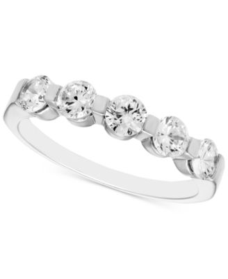 Macy's - Diamond Five Stone Band (1 ct. t.w.) in 14k Gold