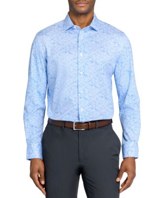 MICHELSONS OF LONDON - Men's Floral Dress Shirt