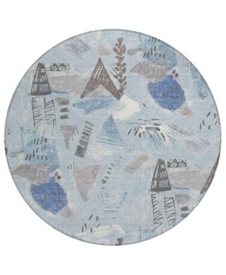 Addison - Chantille ACN1579 8'x8' Round Area Rug