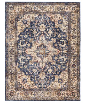 KM Home - Taza Heriz 7' 10" x 9' 10" Area Rug