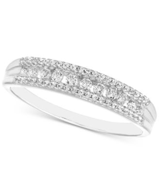 Macy's - Diamond Band (1/4 ct. t.w.) in 14k Gold