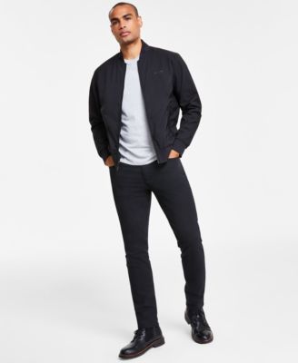 Calvin Klein - Men's Bomber Jacket, T-Shirt & Slim-Fit Pants