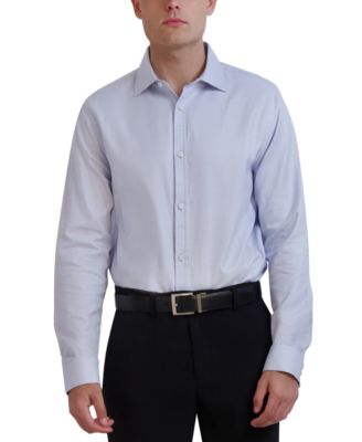 KARL LAGERFELD PARIS - Men's Slim-Fit Chevron Dress Shirt