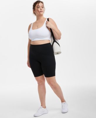 ID Ideology - Plus Size Soft Flex 10" Bike Shorts