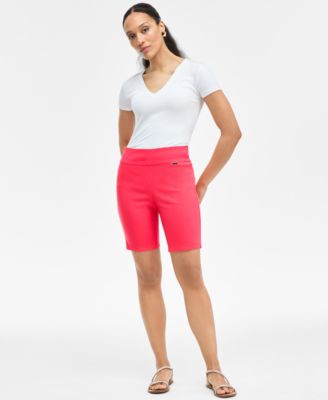 I.N.C. International Concepts - Women's Pull-On Bermuda Shorts