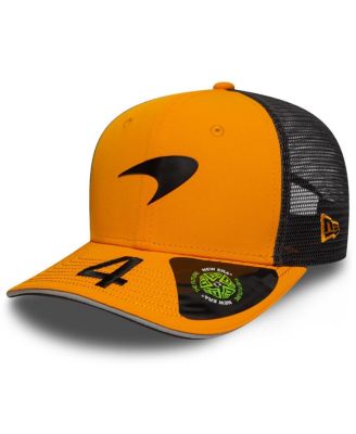 New Era - Big Boys and Girls Lando Norris Orange/Anthracite F1 Team 2025 Replica 9FIFTY Stretch-Snap Trucker Hat