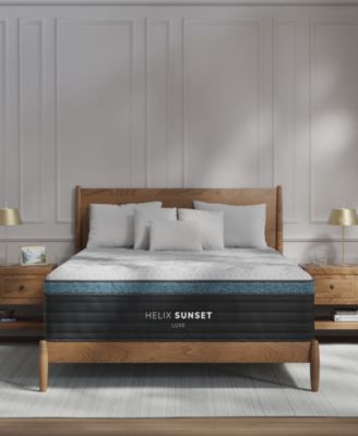 Brooklyn Bedding - Helix Sunset Luxe 13.5" Soft Euro Pillow Top Mattress - Twin