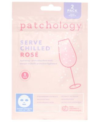 Patchology - 2-Pc. Serve Chilled Ros&eacute; Hydrating and Protecting Sheet Mask