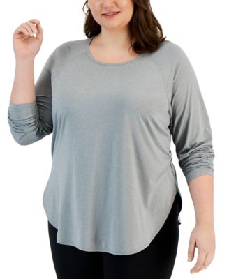 ID Ideology - Plus Size Essentials Long Sleeve T-Shirt