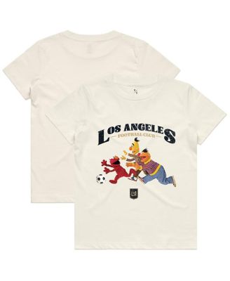 Peace Collective - Big Boys and Girls x Sesame Street Cream LAFC Photorealistic T-Shirt