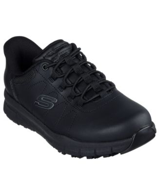 Skechers - Women's Slip-ins Work: Nampa - Cottonbud Casual Slip-on Work Sneakers from Finish Line