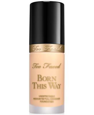Too Faced - Born This Way Undetectable Medium-To-Full Coverage Foundation, 1 oz.