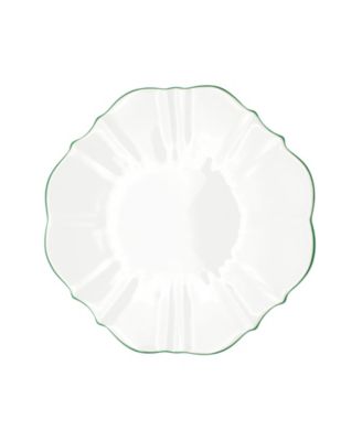 Twig New York - Amelie Forest Green Rim 10.5" Dinner Plate