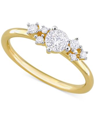 Macy's - Diamond Anniversary Ring (1/2 ct. t.w.) in 14k Gold
