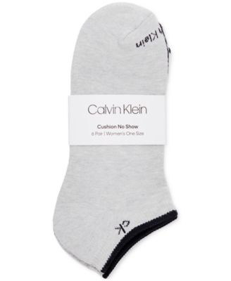 Calvin Klein - Women's 6-Pk. Performance Cushion No-Show Socks