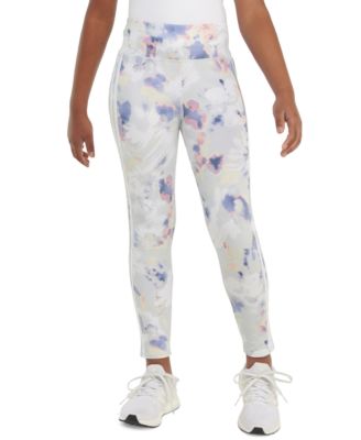 adidas - Big Girls Detached-Waistband 3-Stripe Printed Leggings
