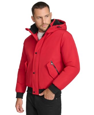 Calvin Klein - Arctic Faille Parka Bomber with Sherpa lined Hood