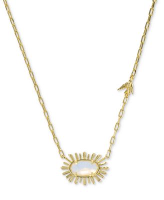 Kendra Scott - 14k Gold-Plated Elisa Bird Short 19" Pendant Necklace