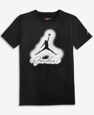Jordan - Big Boys MVP Airbrushed Graphic Cotton T-Shirt