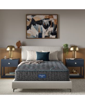 Beautyrest - Level Two 14" Medium Tight Top Mattress Set - Split Queen