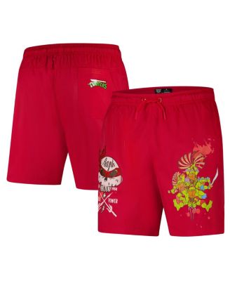 Freeze Max - Men's Raphael Red Teenage Mutant Ninja Turtles Turtle Power Shorts