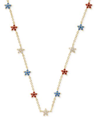Kendra Scott - Crystal Star Cluster Sierra Adjustable 19" Statement Necklace