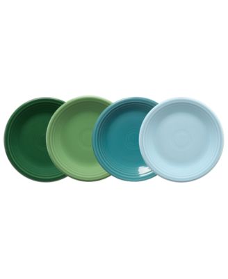 Fiesta - Aegean Classic Rim Salad Plates, Set of 4