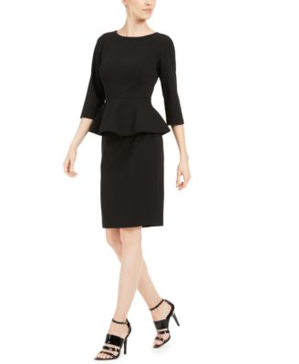 Calvin Klein - Peplum Sheath Dress