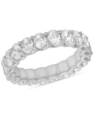 Macy's - Diamond Oval Eternity Band (3 ct. t.w.)