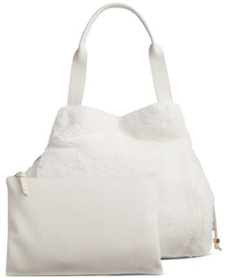 On 34th - Jyyll Faux Fur Medium Tote