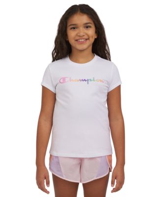 Champion - Big Girls Short-Sleeve Graphic T-Shirt