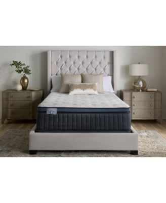 Charter Club by Sealy - Mystic Bay 15.5" Plush Pillow Top Mattress Set - Twin XL