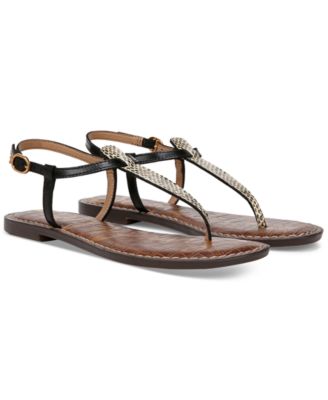 Sam Edelman - Gigi T-Strap Flat Sandals