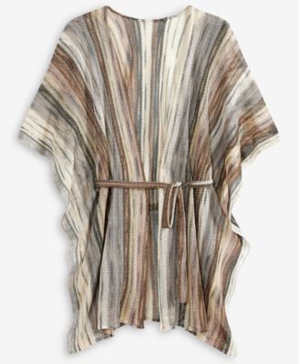 I.N.C. International Concepts - Striped Zig Zag Cover-Up