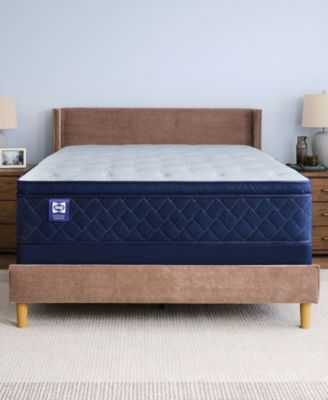 Sealy - Posturepedic Chase Point II 14" Soft Euro Pillowtop Mattress Set - Twin