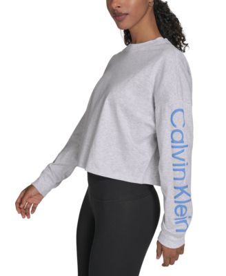 Calvin Klein - men's Logo Cropped T-Shirt