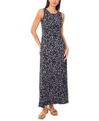 Vince Camuto - Women's Floral-Print A-Line Maxi Dress