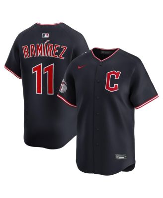 Nike - Men's Jos&eacute; Ramírez Navy Cleveland Guardians Alternate Limited Player Jersey