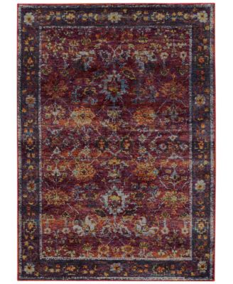 Oriental Weavers - Andorra Prima Red 6'7" x 9'6" Area Rug