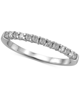 Macy's - Diamond Band (1/4 ct. t.w.) in 10k Yellow or White Gold