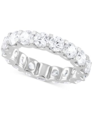 Badgley Mischka - Certified Lab Grown Diamond Eternity Band (4 ct. t.w.) in 14k Gold