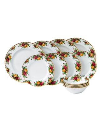 Royal Albert - Old Country Roses 12-Piece Dinnerware Set