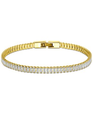 Giani Bernini - Cubic Zirconia Baguette Tennis Bracelet