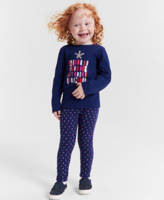 Epic Threads - Toddler Girls Long-Sleeve Present Graphic T-Shirt