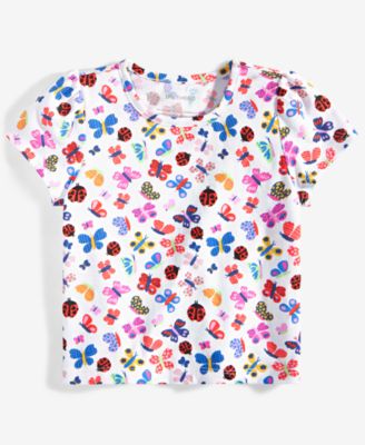 Epic Threads - Toddler Girl Butterfly-Print T-Shirt