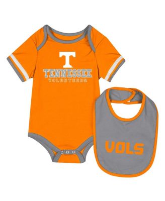 Colosseum - Baby Boys and Girls&nbsp; Tennessee Orange Tennessee Volunteers Bodysuit  Bib Set