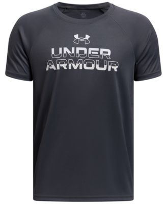Under Armour - Big Boys Tech Split Wordmark Graphic Short-Sleeve T-Shirt