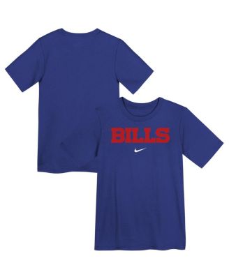 Nike - Preschool Royal Buffalo Bills Wordmark T-Shirt
