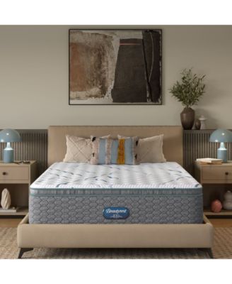 Beautyrest - Madison Avenue 14.75" Medium Firm Pillow Top Mattress Set, California King