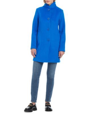 kate spade new york - Women's Single-Breasted Stand-Collar Coat